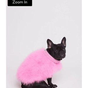 Maxbone dog jumper -Pink fluffy sweater for small dogs